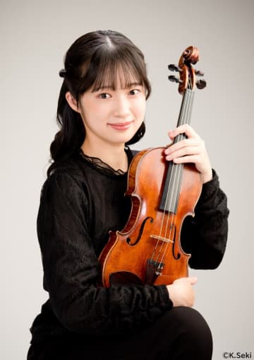 ヴァイオリン奏者の龍田香菜美 札幌交響楽団に入団