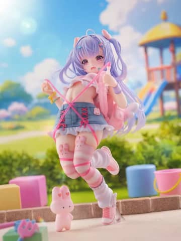 ゆゆこ氏オリジナルキャラ「なわとび女児ちゃん 羽月美卯」のフィギュアが楽天ブックスにて23%オフで販売中