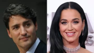ケイティ・ペリーとトルドー元首相が抱き合いキスする写真、複数メディアが公開する