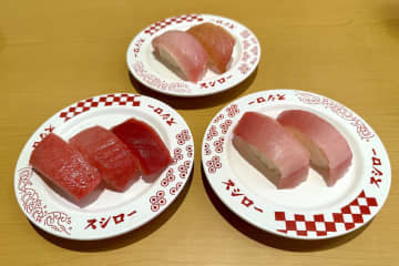 スシロー、「本鮪3貫盛り」などを提供する期間限定フェアを開催まぐろにこだわったお得な3商品が登場
