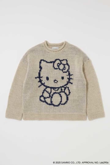 【MOUSSY×ハローキティ】秋冬を彩る大人かわいいコラボニットが登場♡
