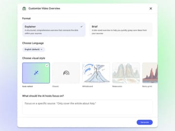 NotebookLMの動画解説機能がNano Bananaで強化