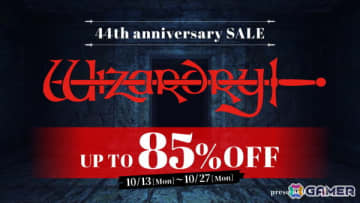 「Wizardry」44周年記念セール開催！シリーズタイトルが最大85％OFFに