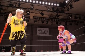 笹村あやめ＆彩月悠叶が7ヶ月ぶりの再戦で『極悪同盟』ダンプ松本＆ZAPにリベンジ達成も、次回3・29後楽園が満員にならなければ笹村が丸坊主となる大ピンチ！