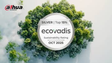 Dahua Technology、EcoVadisの持続可能性パフォーマンスでシルバー・メダルを獲得