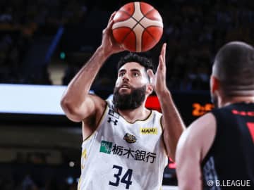 宇都宮ブレックスのジェレットがインジュアリーリスト登録…昨季Bリーグ優勝に貢献したビッグマン