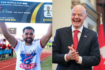 W杯史上2番目の“小国”の快挙！　FIFA会長、初出場のカーボベルデ代表を祝福「この瞬間を心ゆくまで味わってほしい」