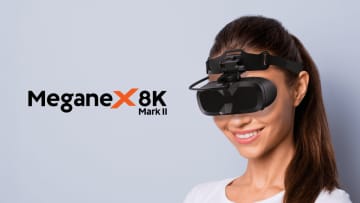 Shiftall、軽量VRヘッドセットの改良型「MeganeX 8K Mark II」。新コントローラ「GripVR」も