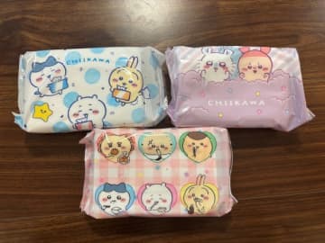 【ちいかわ】絵柄が可愛すぎ★ちいかわ手口拭き★