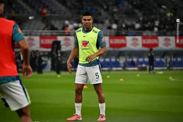 ブラジル代表の主将カゼミーロ、W杯本大会へ警鐘を鳴らす「45分で子どもの頃からの夢が…」