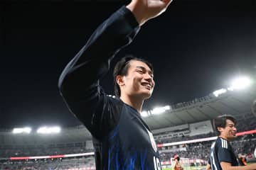 上田綺世、歴史的初勝利に実感「全然違う」　2-2で緩めず…決勝弾は「勘が当たった」