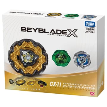 「ベイブレードX」新製品、「ブースター ウルフハント」、「エンペラーマイトデッキセット」登場