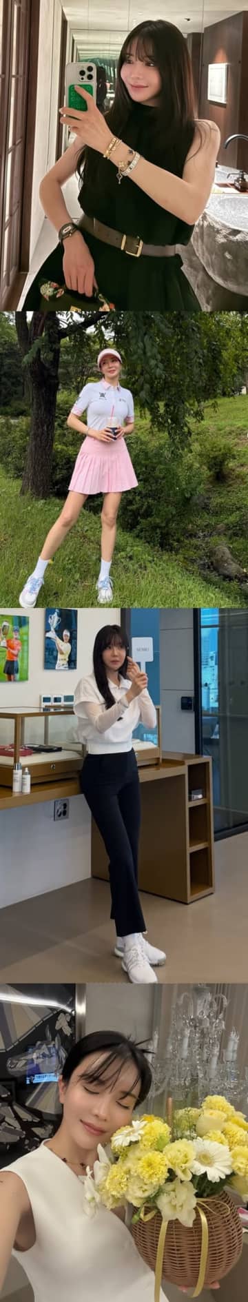 貫禄ボディも健在！女子ゴルファーのアン・シネ、美貌に目が行く近況大放出「やっぱり華麗だ…」【PHOTO】