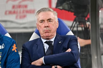 日本に初黒星のブラジル代表、すでにアンチェロッティ監督へ契約延長を打診か？