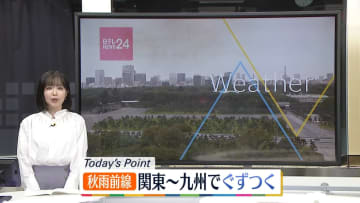 【天気】関東～九州でぐずつく　折りたたみ傘があると安心