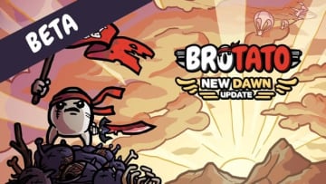 「圧倒的に好評」ヴァンサバライク『Brotato』次期アプデ「New Dawn」PCベータ版アクセスがSteamにて解禁。新武器追加や特定アイテムを出現候補から削除できる新要素導入