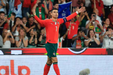 C・ロナウド、W杯予選史上最多得点記録を更新…50試合で41ゴールを記録