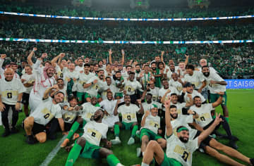 サウジアラビアがＷ杯出場決める「６万人が詰めかけた熱狂的な雰囲気」カタールも予選突破