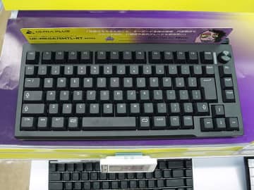 フルアルミボディのラピトリ対応日本語ゲーミングキーボード「UP-MKGA75MTL-RT」