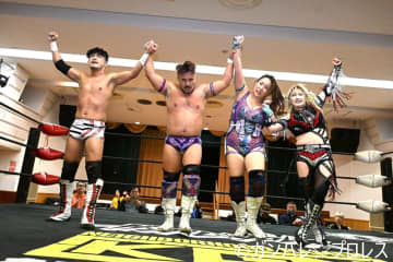 10・16新木場での『ガンプロvsFREEDOMS団体全面対抗戦』に向け、女子のまなせゆうな＆YuuRIも決起！