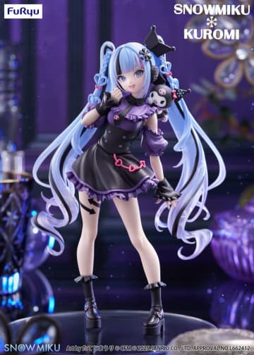 雪ミク×クロミがコラボ！ ちょっぴりゴシックなこあくま風スタイルの雪ミクがプライズ「Trio-Try-iT」に登場決定2026年2月ごろ展開予定