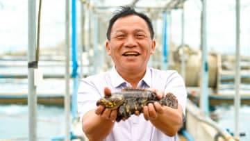 塩類・アルカリ土壌の地で魚介類養殖を実現　中国・新疆アラル市