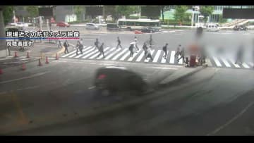 猛スピードで横断歩道に突っ込む瞬間…認知症疑いの高齢ドライバーが3人はね50代女性が死亡　名古屋駅近くの交差点で発生