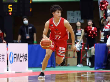 富山の田中晴瑛が全治4～6週間の負傷…開幕から先発起用されていたルーキーPG