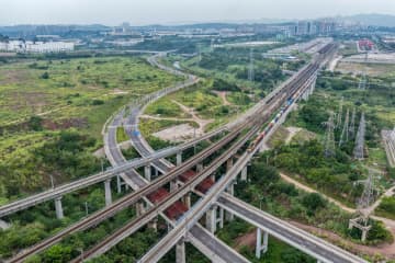 中国の第14次5カ年規画、総合立体交通網の基幹部完成率9割超す