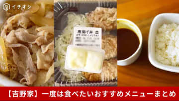【吉野家の裏主役！】牛丼&quot;じゃない方&quot;のメニューも激ウマ！「から揚げ丼」や「カレー」が熱い