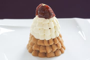 【京都】まるでドレス！お酒が香る「プレミアム丹波栗モンブラン」が新登場