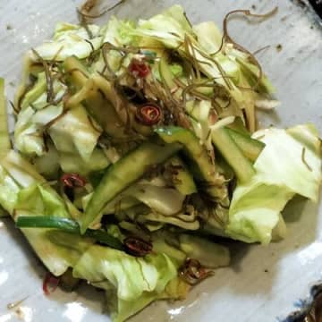 コク旨！しっとりシャキシャキキャベツの浅漬け！