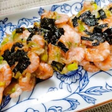 天然魚クエスト大阪編　じゃこエビの小判焼き