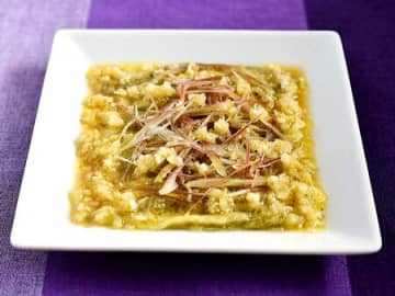 【茄子のカルパッチョ】便利な野菜だし使用！