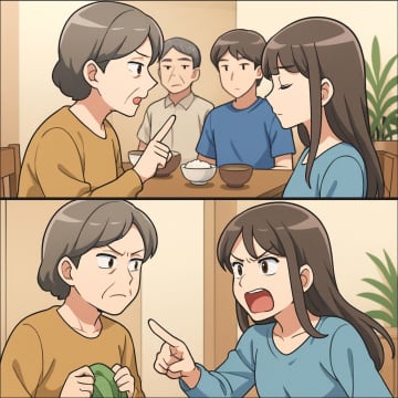 「もう嫁じゃなくて人間として見て」義母に支配された毎日。黙っていた嫁の本音がついに…【短編小説】
