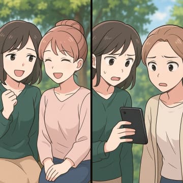 「ママ友グループに流れてたよ」仲がよいママ友。笑顔の裏で暴露されていたLINEの内容とは【短編小説】