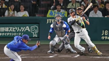 阪神・森下翔太「打点にこだわりながら」先制タイムリーで日本Sまであと2勝「勝ちに徹していきたい」