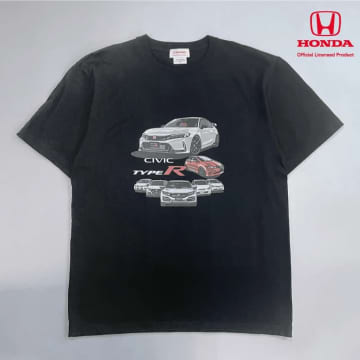 ホンダ「シビック タイプR Tシャツ」がAmazonで販売開始！　車愛好者向け公認アクセサリー