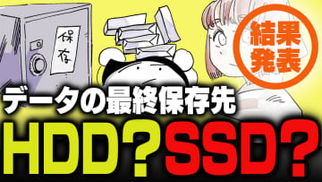 週刊アンケート：【結果発表】データの最終保存先はHDD or SSD？