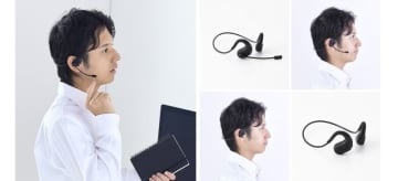 装着ストレスが少ないオープンイヤー型Bluetoothヘッドセット、エレコムが発売