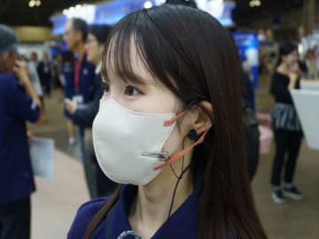 村田製作所、「究極のノイキャンマイク」開発　マスクの振動から声だけ拾う　工事現場向け