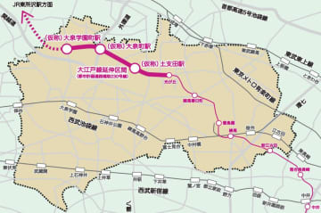 都営大江戸線延伸、2040年頃開業めざす。大泉学園町へ、インフレ対策には課題
