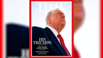 タイム誌、ガザ停戦での役割たたえトランプ氏を表紙に起用　本人は「髪が消えてる」とキレる