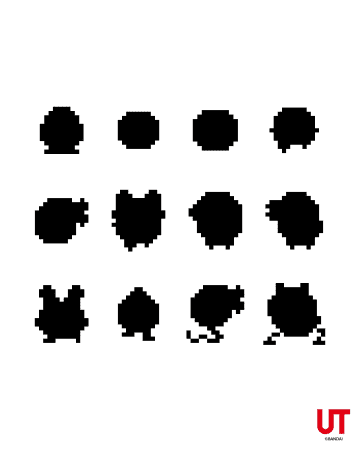 ユニクロ「UT」、ドット絵風のシルエット画像を公開。新たなコラボTシャツ発売を示唆か