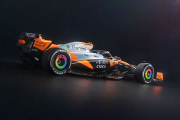 マクラーレン、Google GeminiカラーのMCL39を発表。アメリカ＆メキシコシティ用特別デザイン