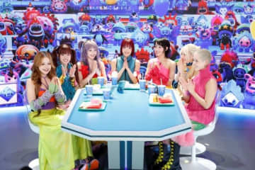 XG出演、「#青いリアタイマクパ」を開催 XGの7人にそっくりな宇宙人アバターに大盛り上がり