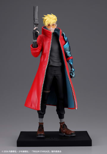 「TRIGUN STAMPEDE」より「ヴァッシュ・ザ・スタンピード」1/7スケールフィギュアが2026年5月発売
