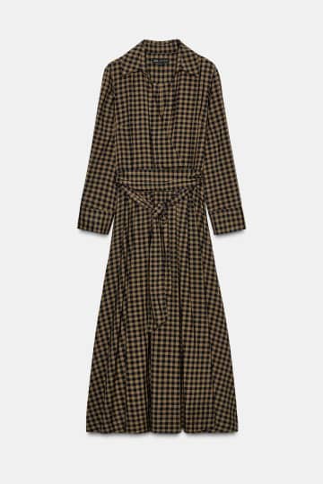 「着る服考えるの面倒」な人へ！【ZARA】ガバッと着るだけでOK！「秋ワンピ」