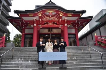 杉咲花「映画の舞台になったこの新宿でご祈祷ができたこと、すごく嬉しかった」