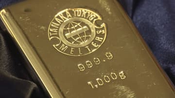 金の価格高騰で“需要”増加　田中貴金属工業、金の地金など一部販売停止